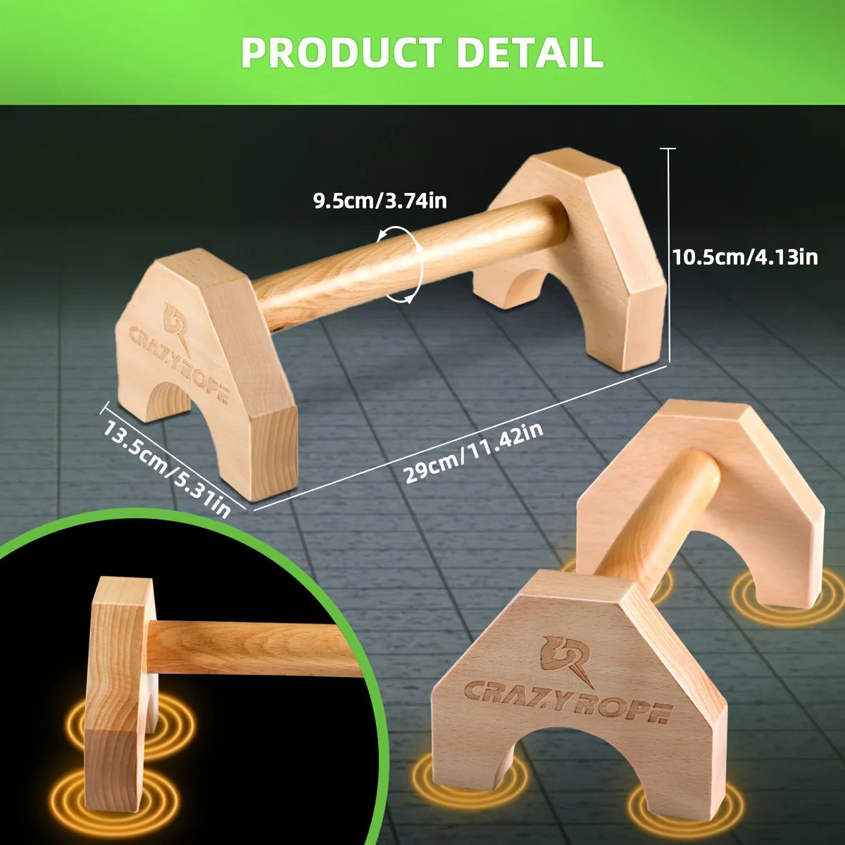LEVEL-UP BARS WOODSTYLE